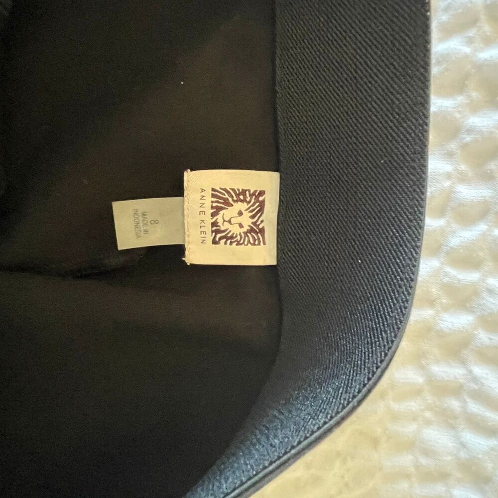 Anne Klein Womens Black Leggings Stretch High Rise Pull On Pant Size 8 - Picture 7 of 10